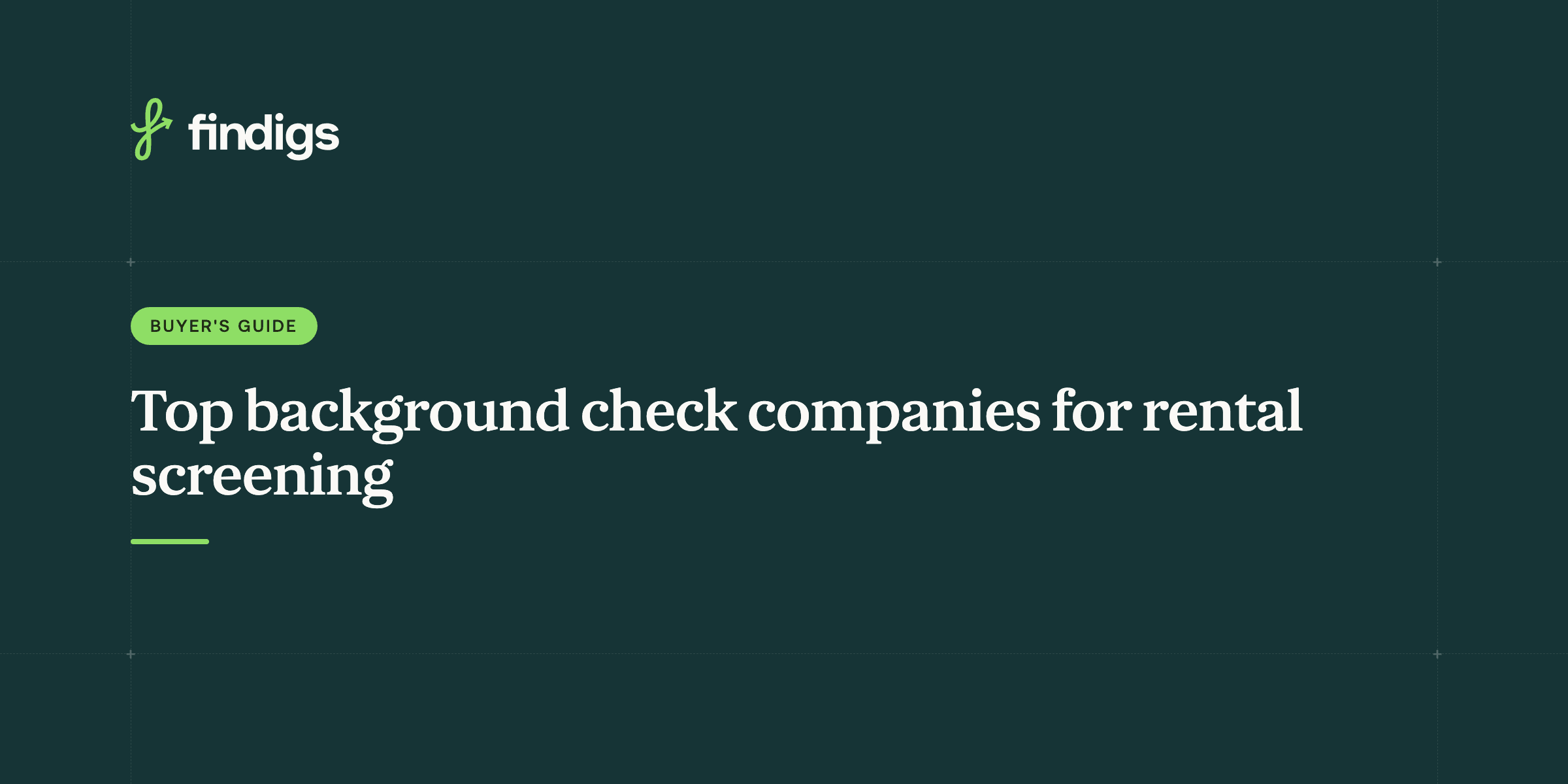 Top background check companies for rental screening